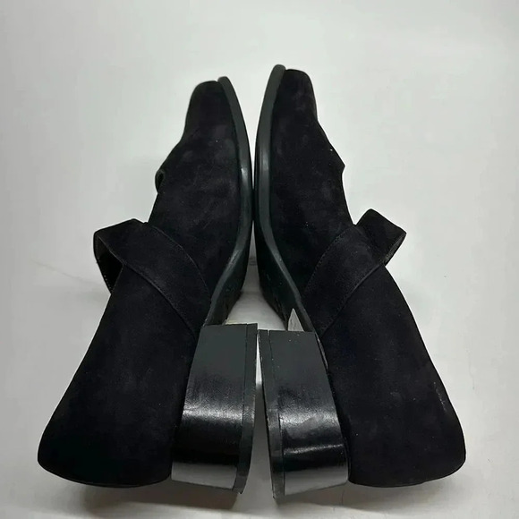 Beautifeel MaryJanes Low High Heel Pumps Shoes Suede Black Size 36 6 Narrow - Picture 5 of 11